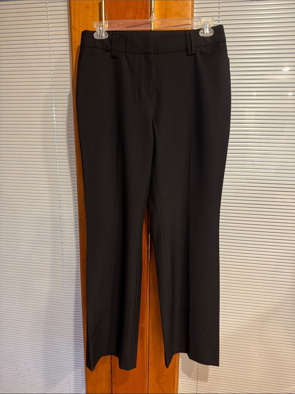 INC International Concepts Black Boot-Cut Dress Pants Size 12L 33” Inseam